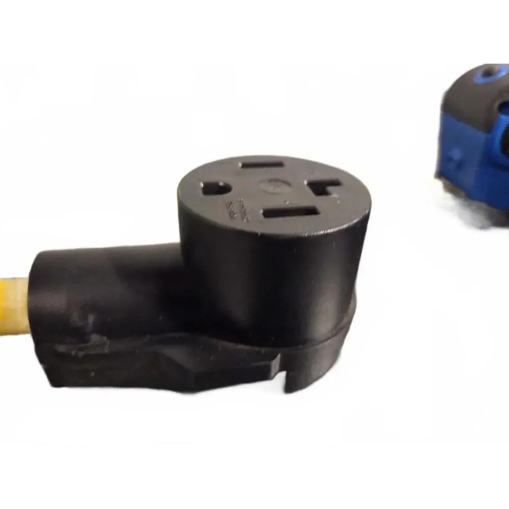 Heavy-Duty 30 Amp Power Adapter Cord | Male Plug - Female Connector